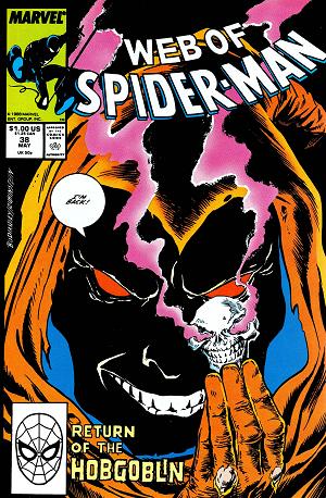 Web Of Spider-Man #38  cover