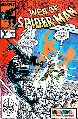 Web Of Spider-Man #36  cover
