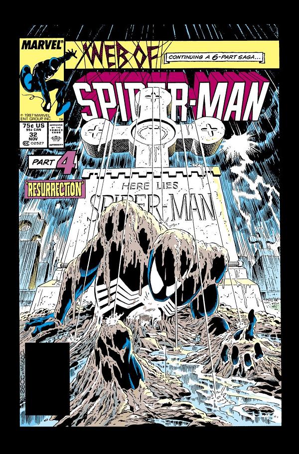 Web Of Spider-Man #32  cover