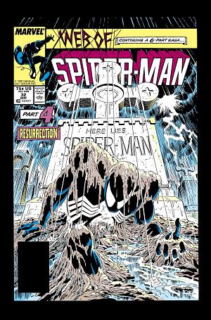 Web Of Spider-Man #32  cover