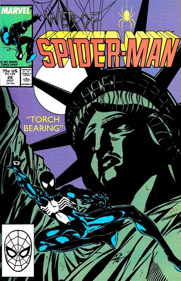 Web Of Spider-Man #28  cover