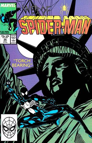 Web Of Spider-Man #28  cover