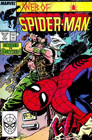 Web Of Spider-Man #27  cover
