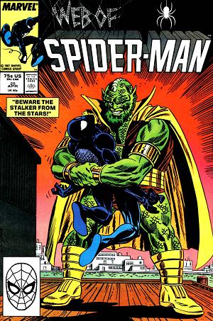 Web Of Spider-Man #25  cover