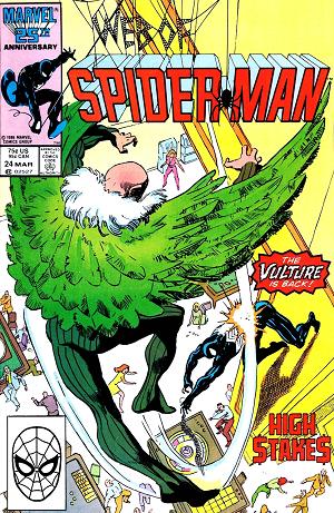 Web Of Spider-Man #24  cover
