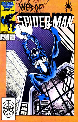 Web Of Spider-Man #22  cover