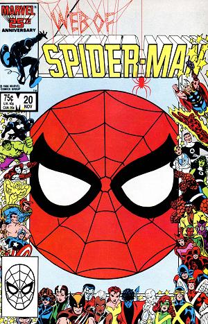 Web Of Spider-Man #20  cover