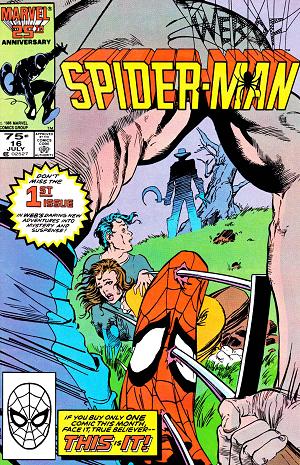 Web Of Spider-Man #16  cover