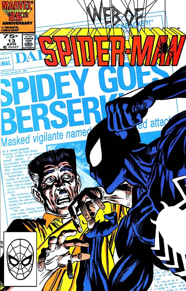 Web Of Spider-Man #13  cover