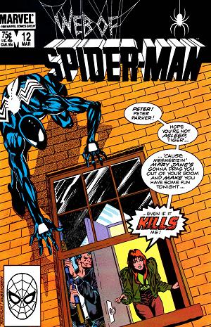 Web Of Spider-Man #12  cover