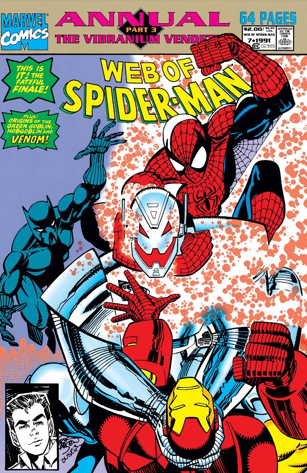 Web Of Spider-Man #7  cover