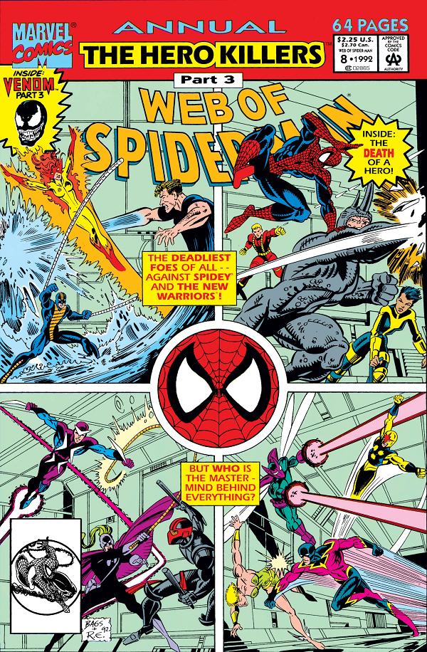 Web Of Spider-Man #8  cover