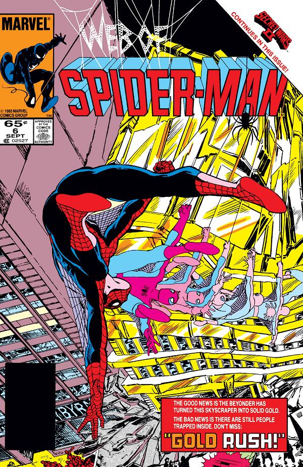 Web Of Spider-Man #6  cover