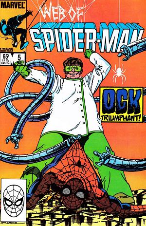 Web Of Spider-Man #5  cover