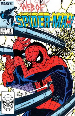 Web Of Spider-Man #4  cover