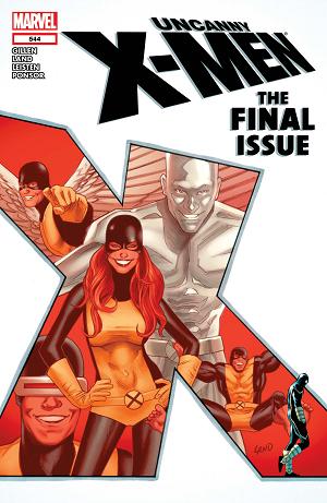 Uncanny X-Men #544 cover