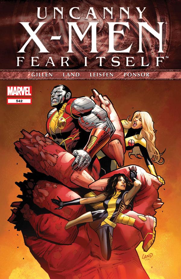 Uncanny X-Men #542  cover