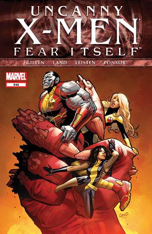 Uncanny X-Men #542 cover