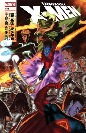 Uncanny X-Men #486  cover