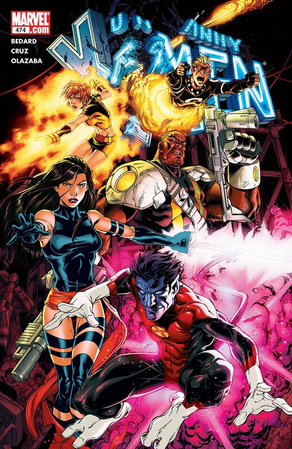 Uncanny X-Men #474  cover