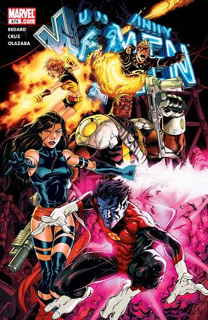 Uncanny X-Men #474  cover