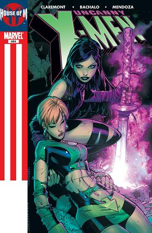 Uncanny X-Men #464  cover