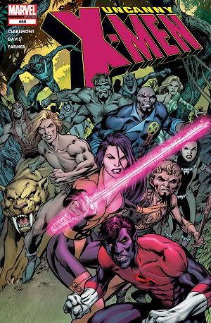 Uncanny X-Men #458  cover