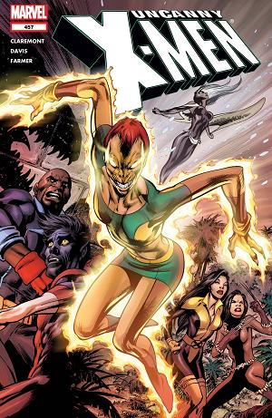 Uncanny X-Men #457  cover