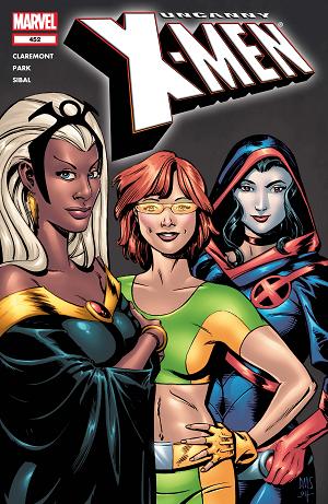 Uncanny X-Men #452 cover
