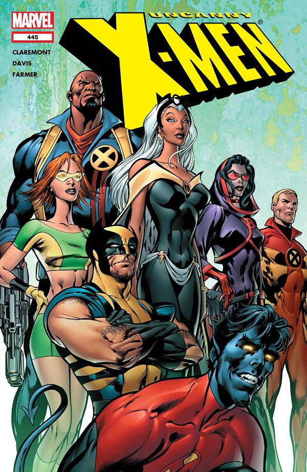 Uncanny X-Men #445  cover