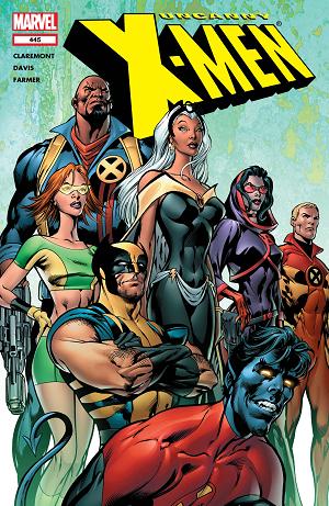 Uncanny X-Men #445  cover