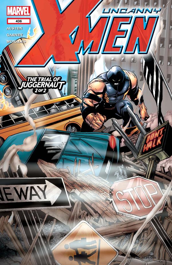 Uncanny X-Men #436  cover