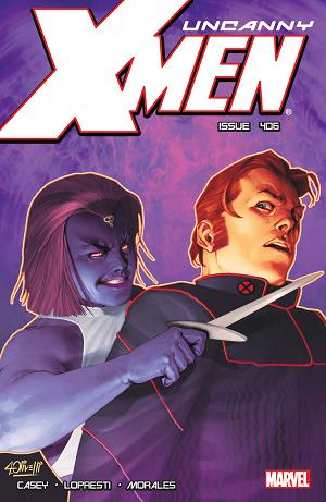 Uncanny X-Men #406  cover