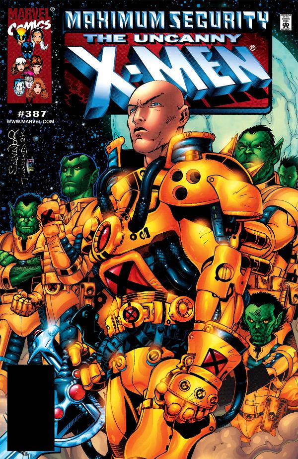 Uncanny X-Men #387  cover
