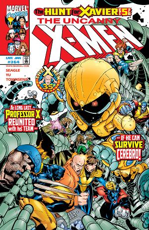 Uncanny X-Men #364 cover