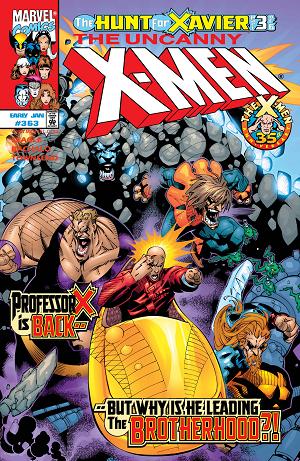Uncanny X-Men #363 cover