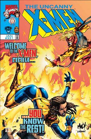 Uncanny X-Men #351 cover