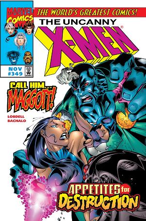Uncanny X-Men #349  cover