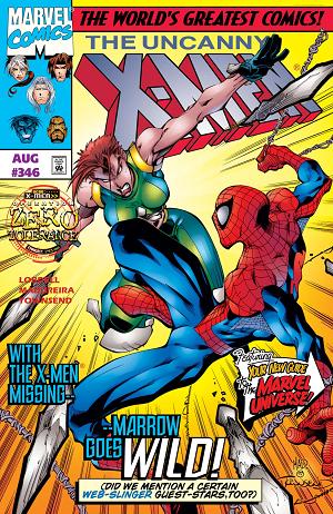 Uncanny X-Men #346  cover