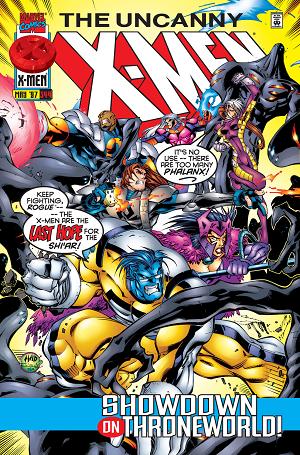 Uncanny X-Men #344 cover