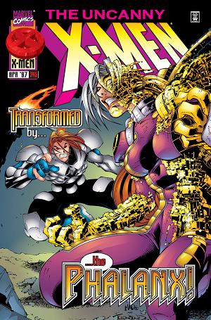 Uncanny X-Men #343  cover