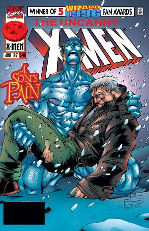 Uncanny X-Men #340  cover