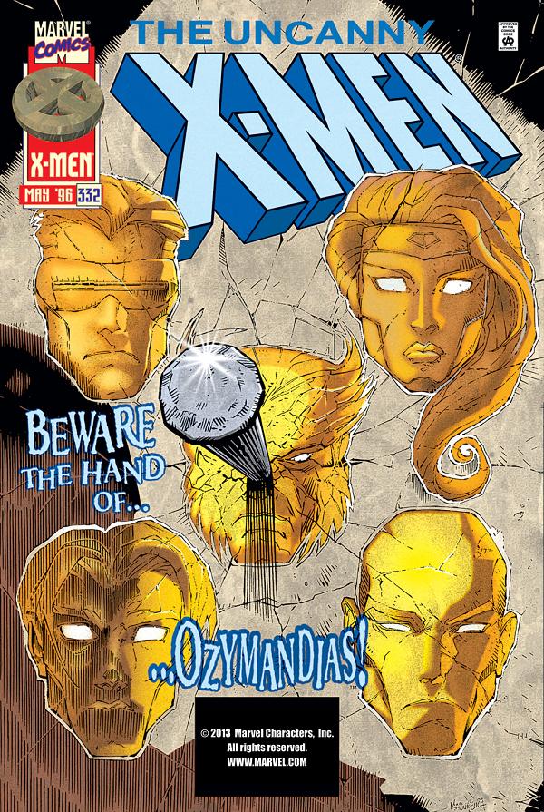 Uncanny X-Men #332  cover