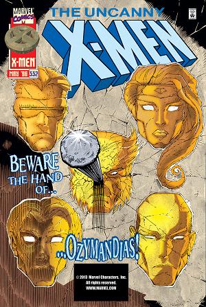Uncanny X-Men #332  cover