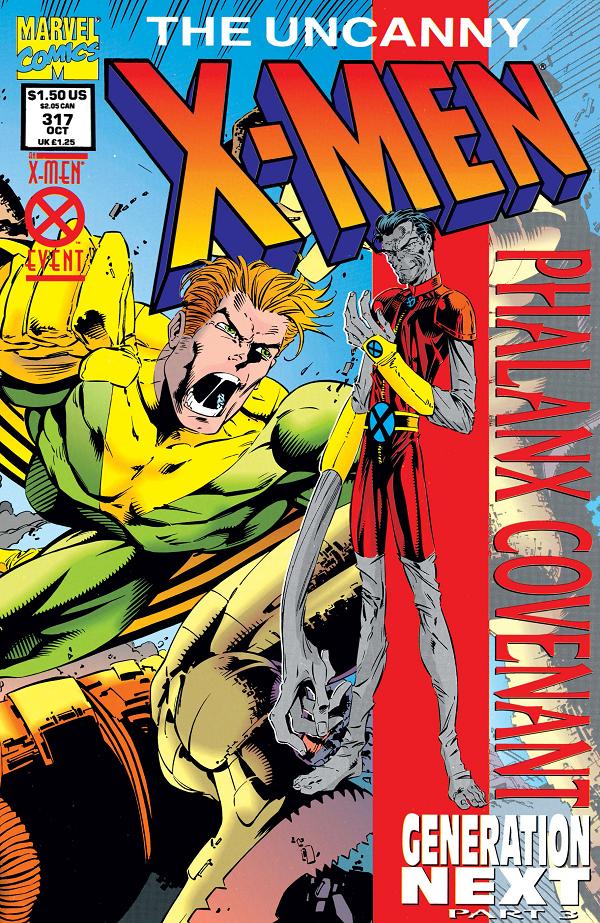 Uncanny X-Men #317  cover