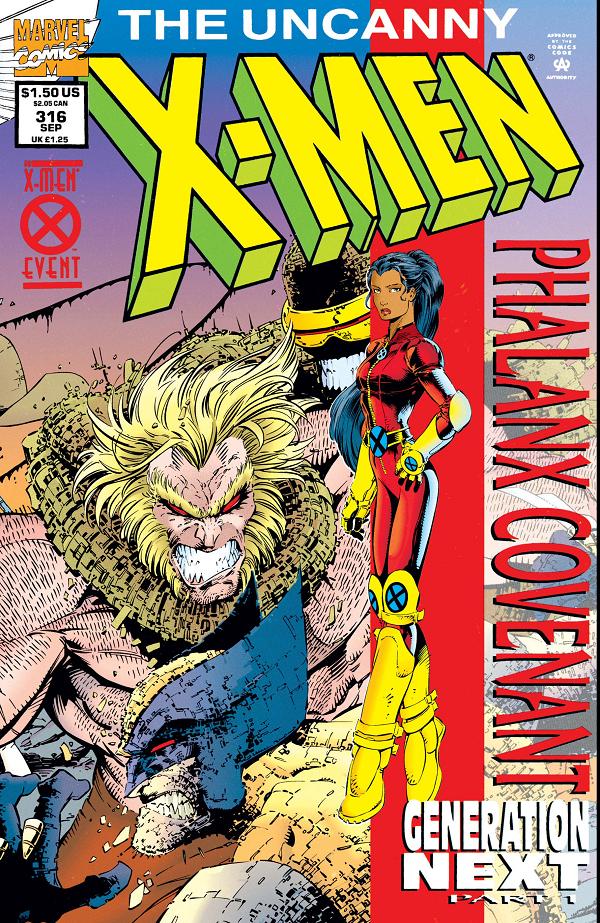 Uncanny X-Men #316  cover