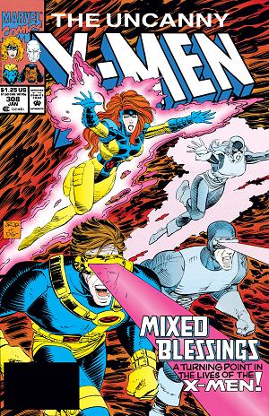 Uncanny X-Men #308  cover