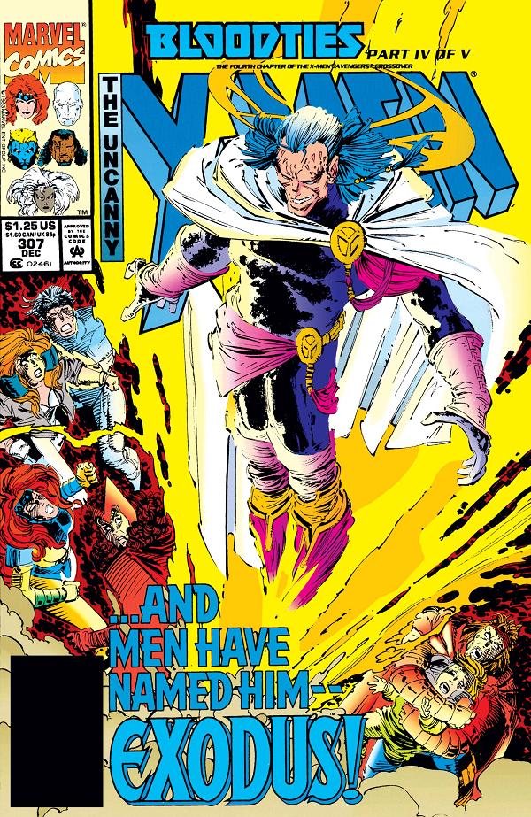 Uncanny X-Men #307  cover