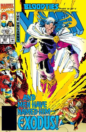 Uncanny X-Men #307  cover