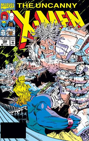 Uncanny X-Men #306  cover